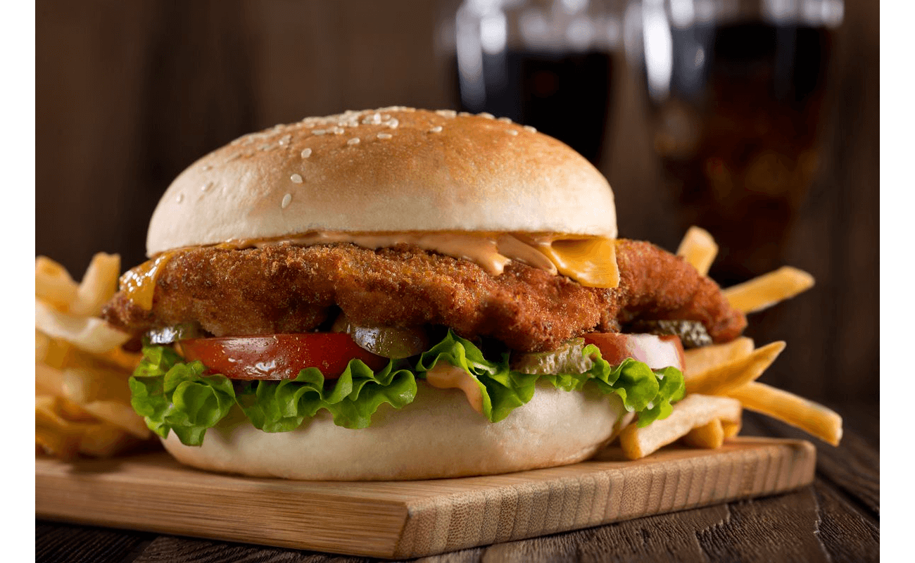 Tavuk Burger Menü